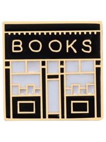 Book Shop Enamel Pin